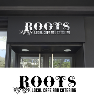 Logo Design by loveqis for Roots Catering | Design: #31296942
