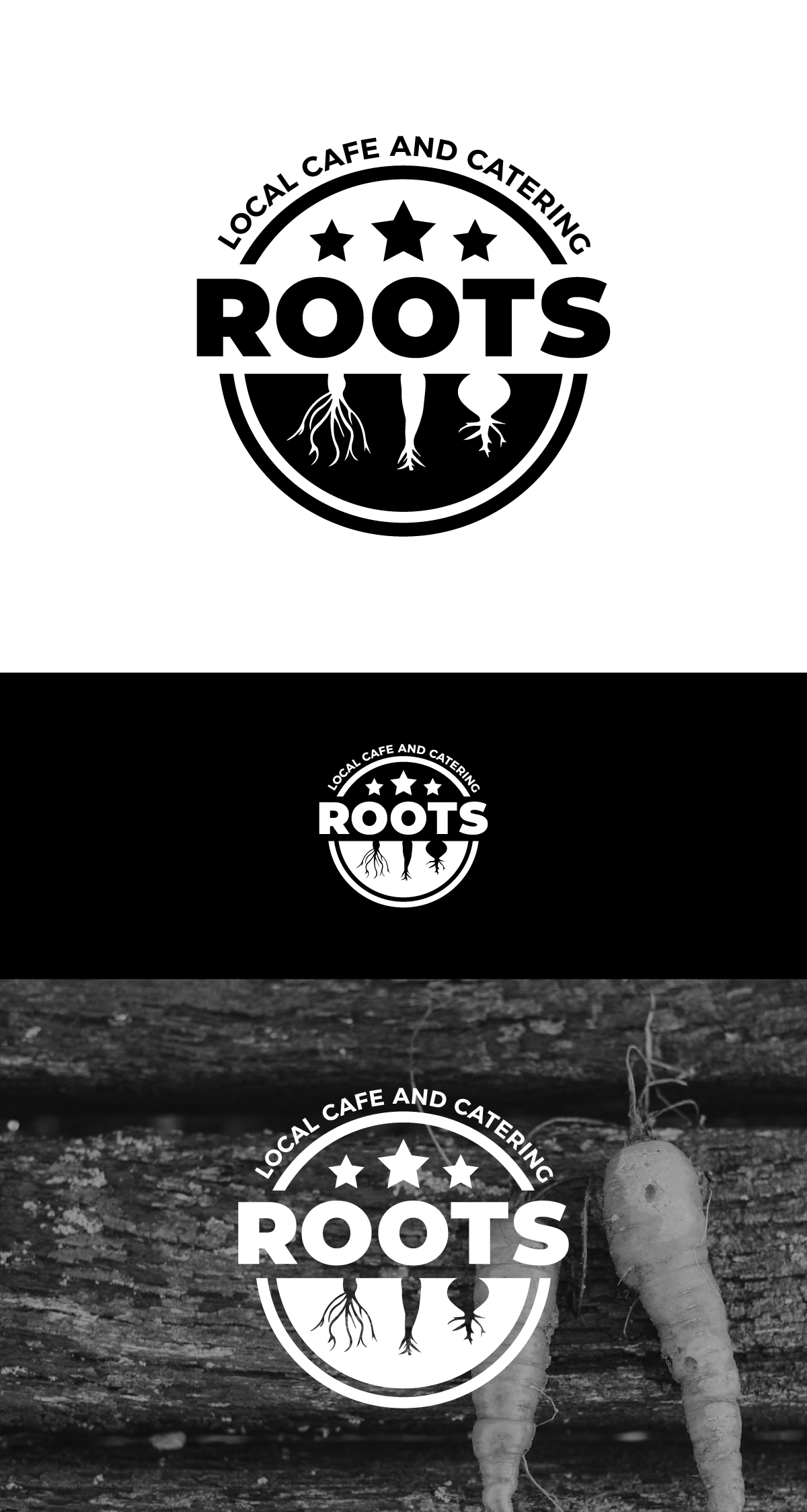 Logo Design by apik. for Roots Catering | Design #31297895