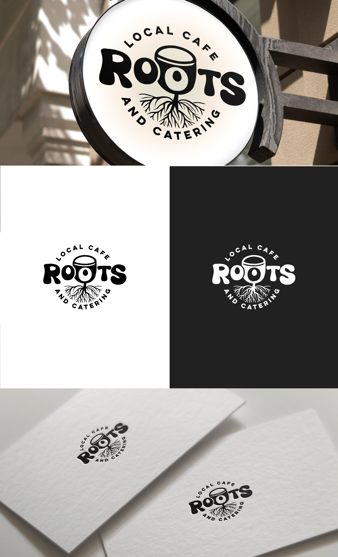 Logo-Design von GLDesigns für Roots Catering | Design #31300826
