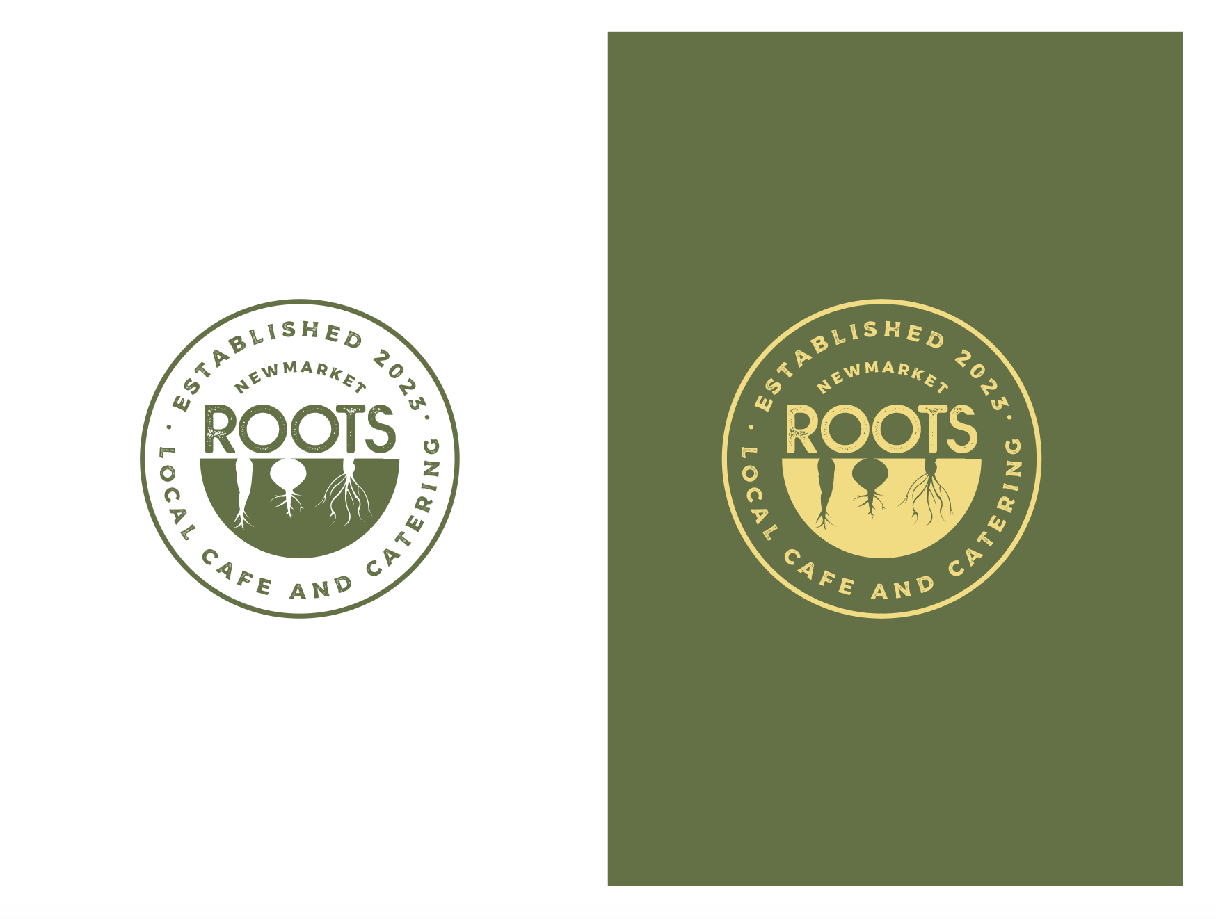 Logo Design by wonderland for Roots Catering | Design #31299322