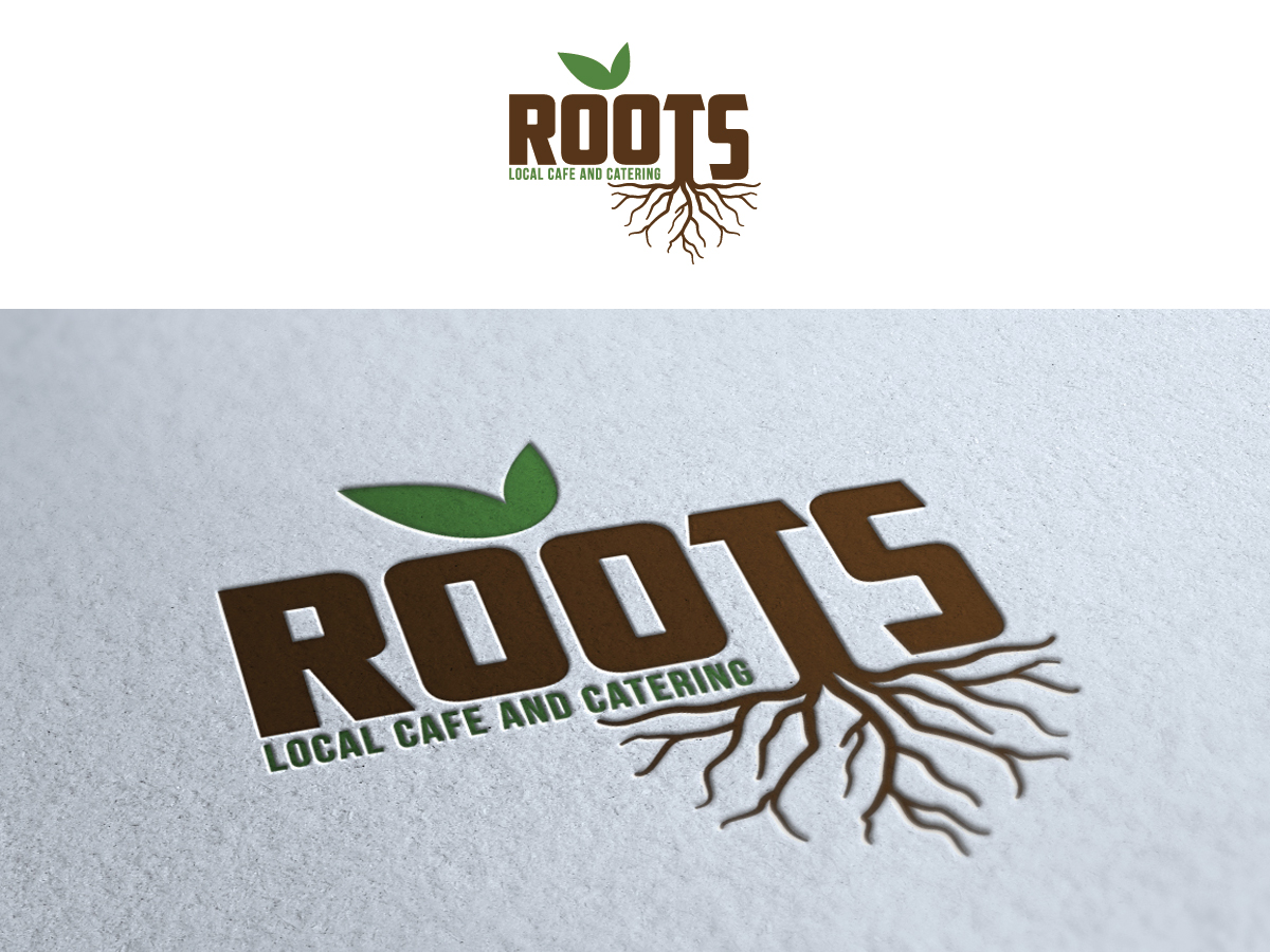 Logo Design by MIM design for Roots Catering | Design #31303147