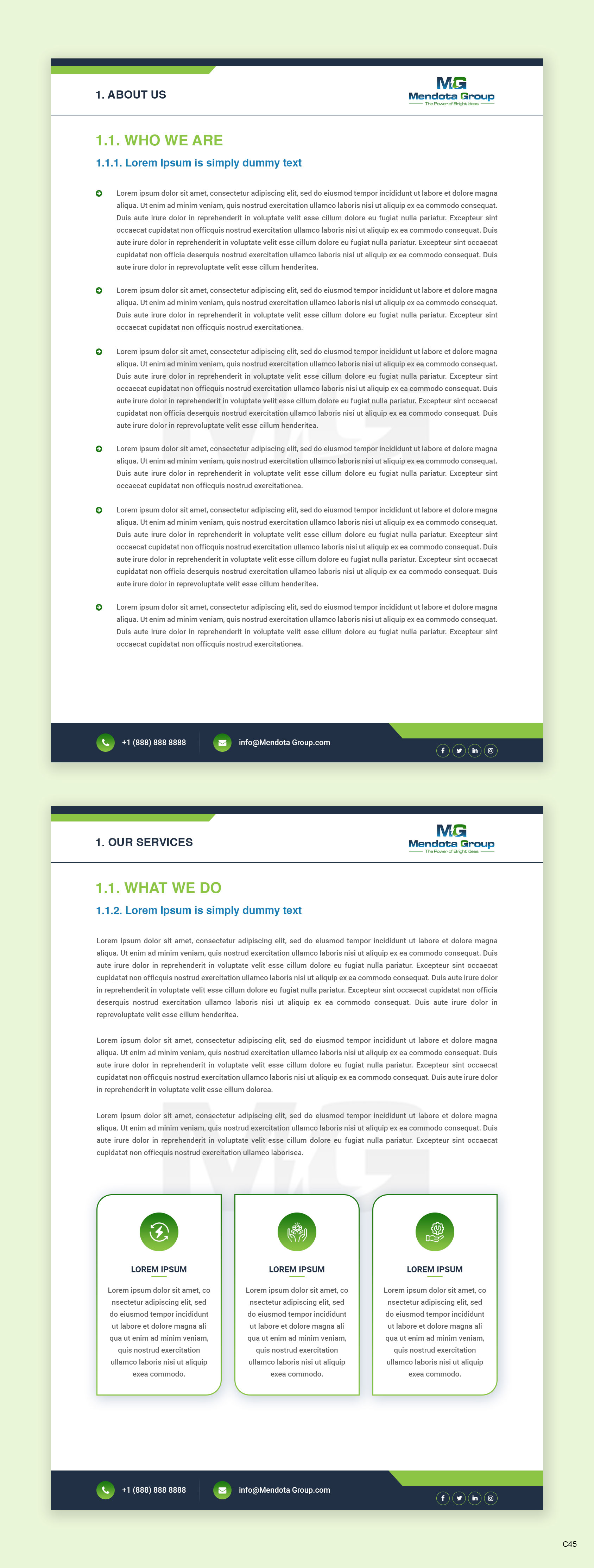 Word Template Design by pb for this project | Design #31302027
