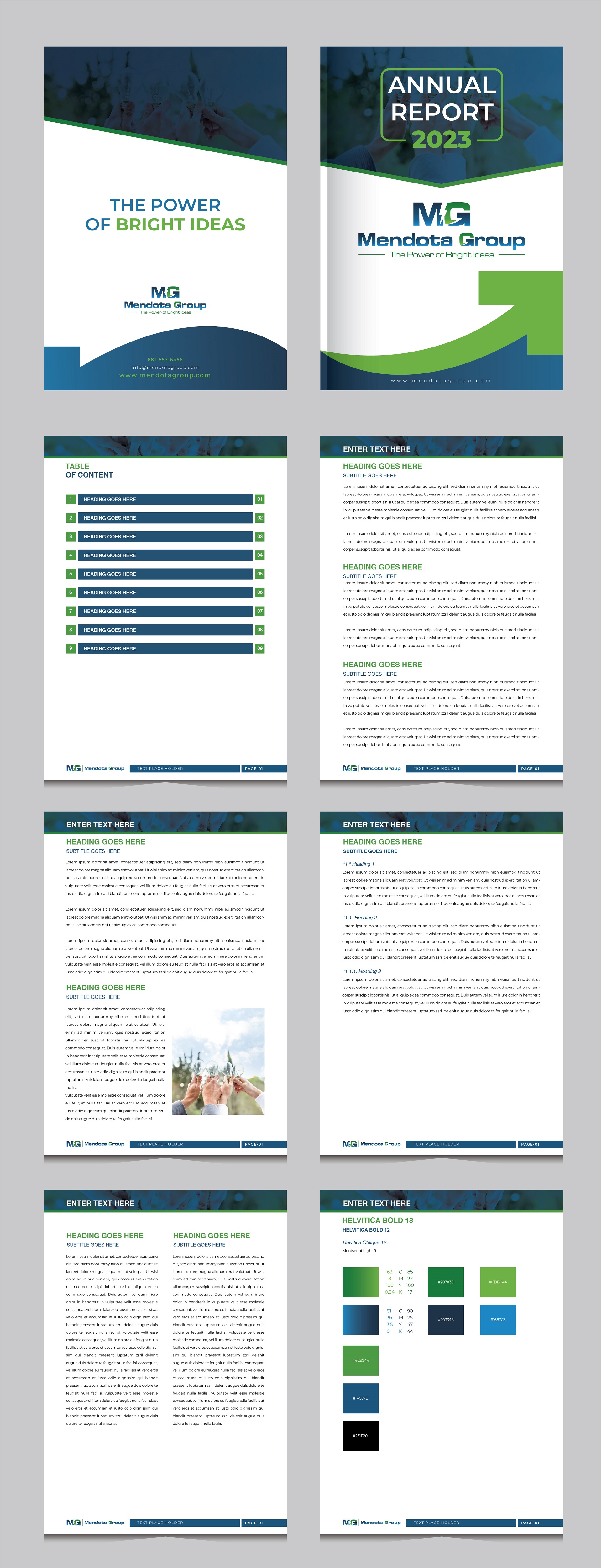 Serious, Elegant Word Template Design for a Company by 3Guys | Design ...
