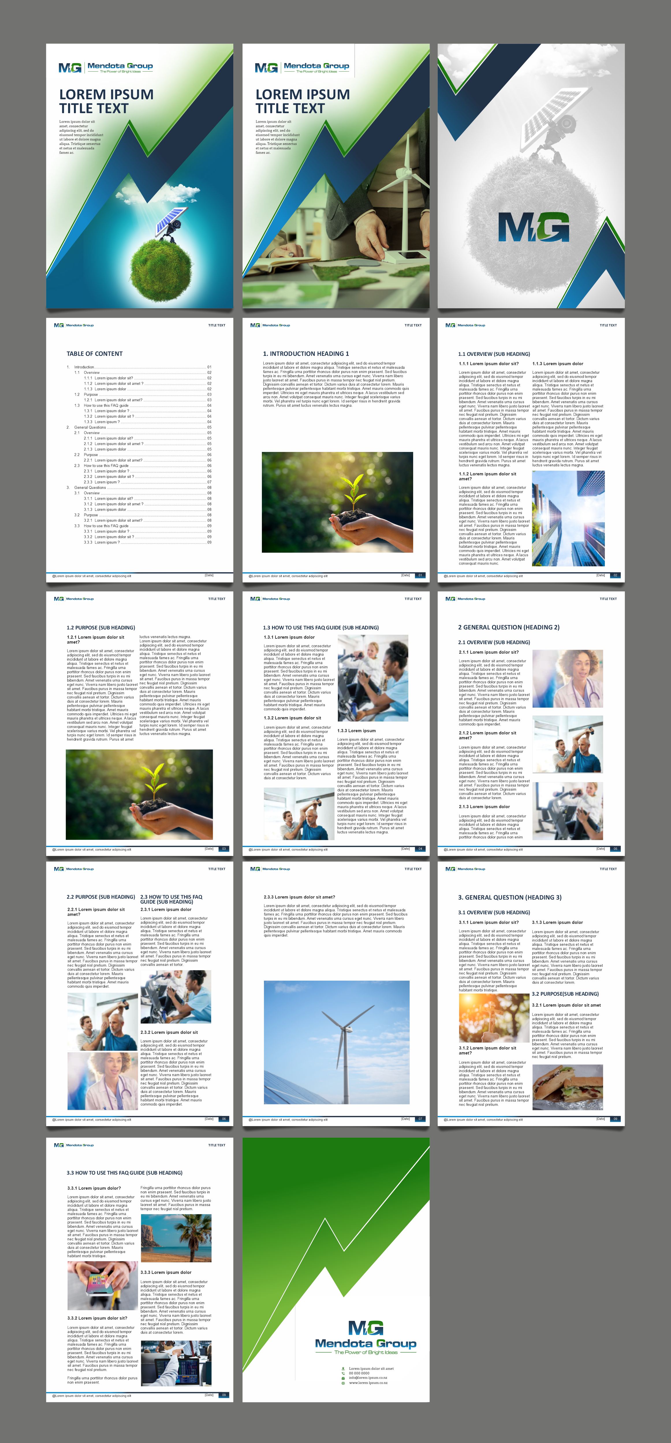 Word-Vorlage-Design von Fine Graphics House für dieses Projekt | Design #31333601