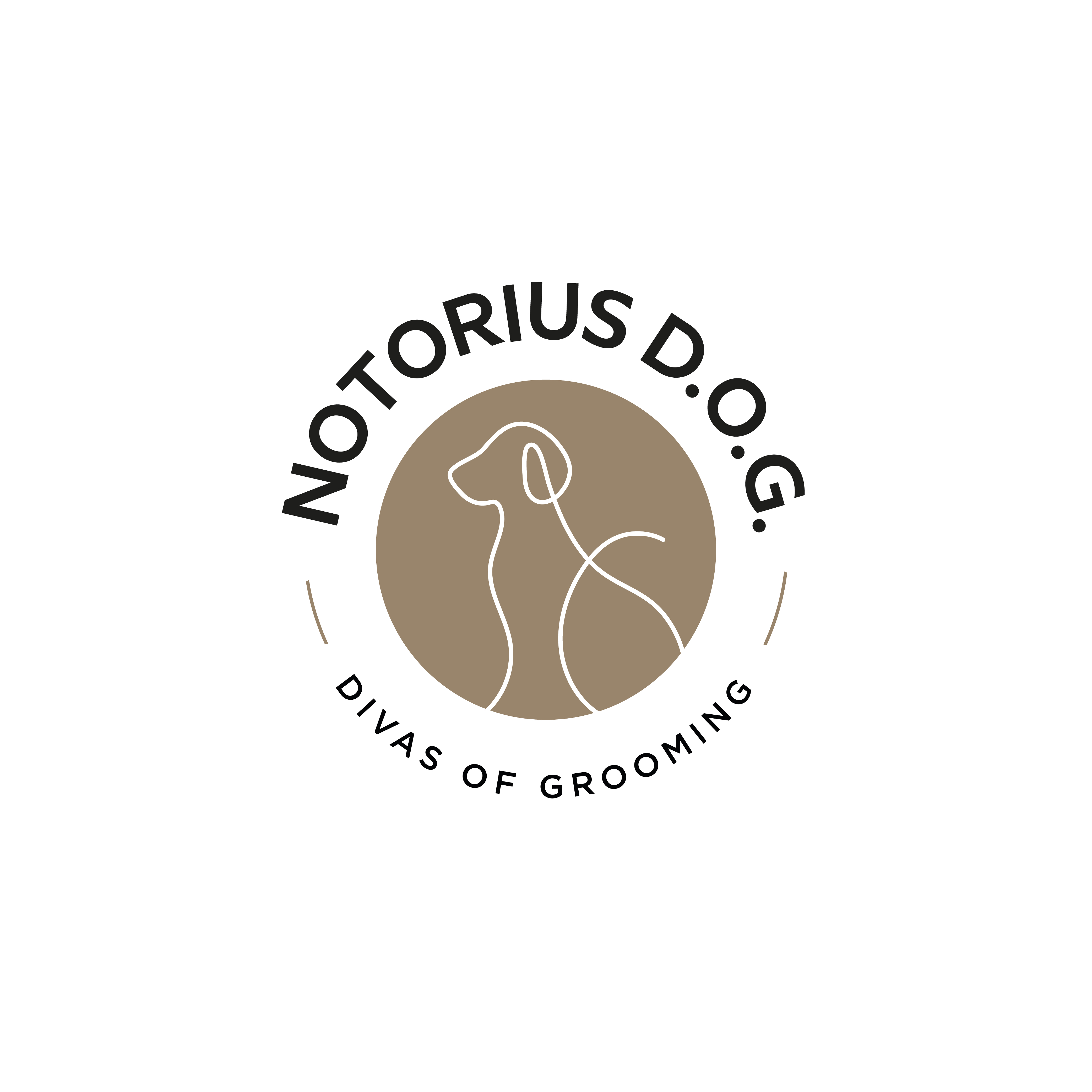 Logo Design by PurpleBoa for Fat Moon Frenchies | Design #31334366