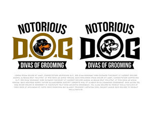 Logo Design by John Mark Arts for Fat Moon Frenchies | Design #31339236
