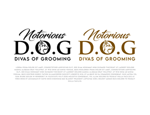 Logo Design by John Mark Arts for Fat Moon Frenchies | Design: #31339380