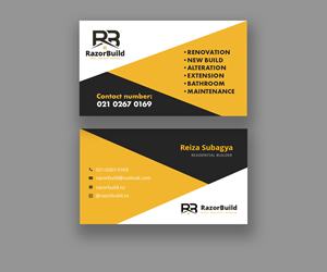 Business Card Design by Andrés Sebastián for this project | Design: #31303331