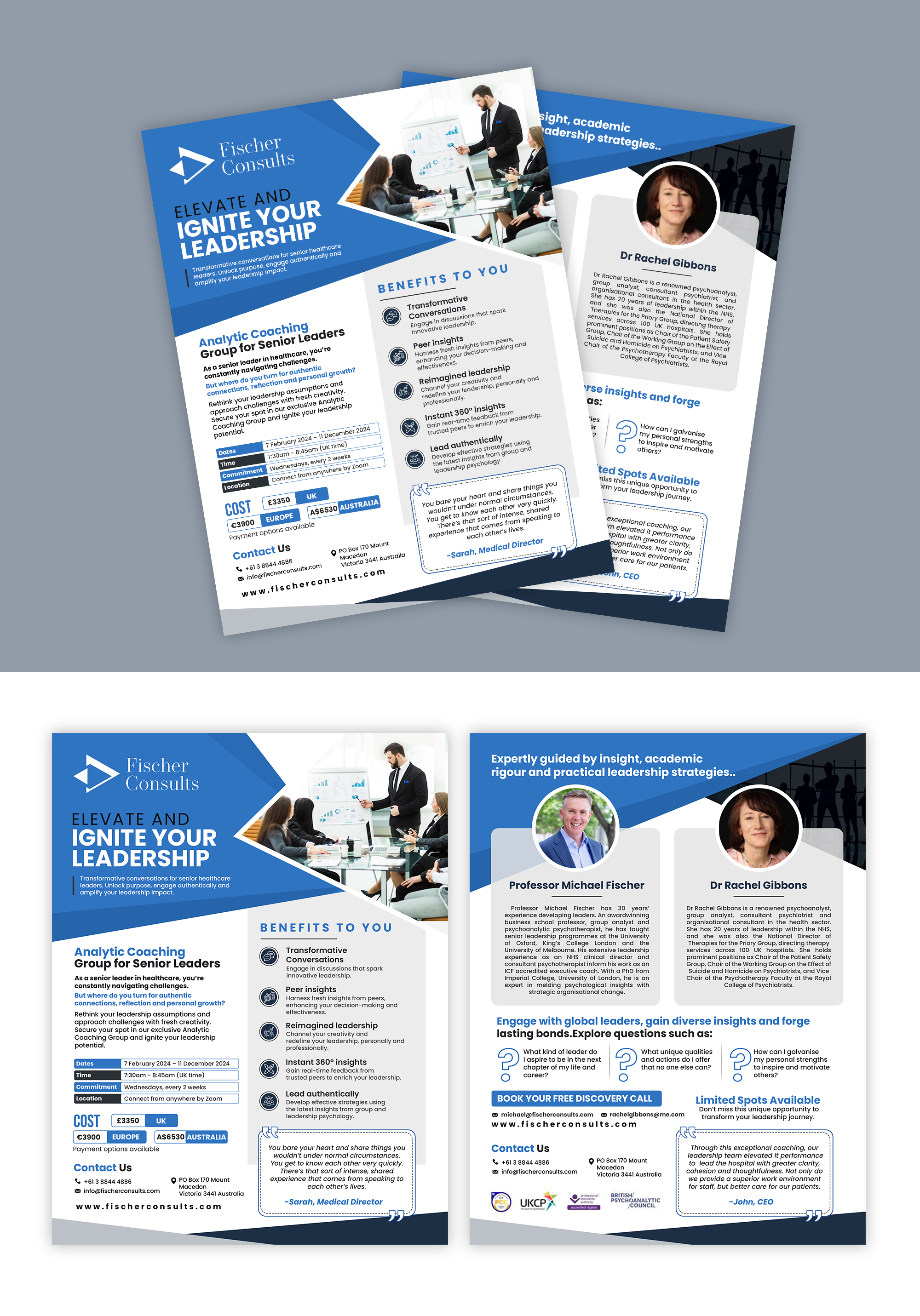 Flyer-Design von debdesign für Fischer Consults | Design #31305910