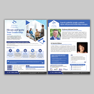 Flyer Design by debdesign for Fischer Consults | Design: #31306272