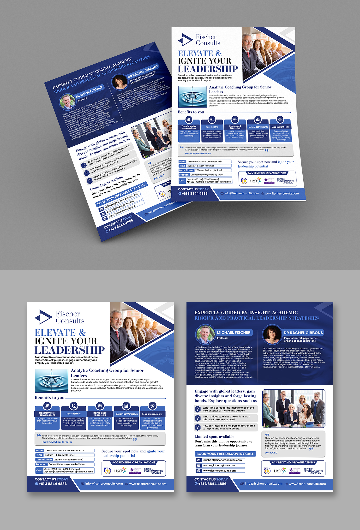 Flyer-Design von debdesign für Fischer Consults | Design #31306304