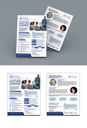Flyer Design by debdesign for Fischer Consults | Design: #31306359