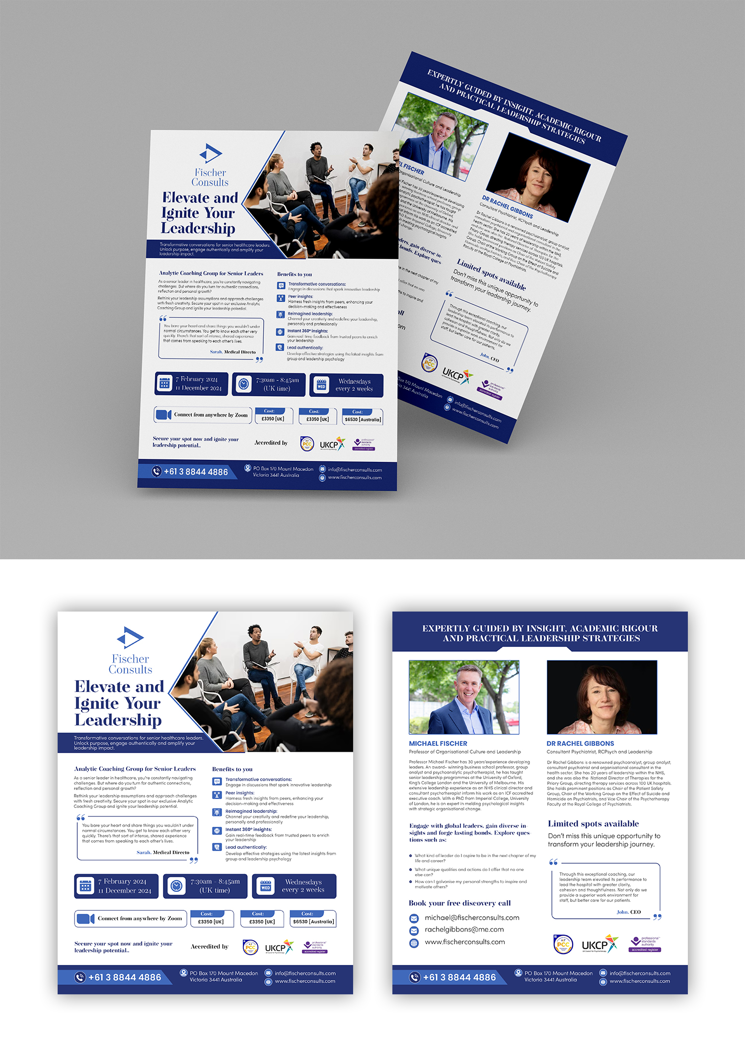 Flyer-Design von debdesign für Fischer Consults | Design #31306571