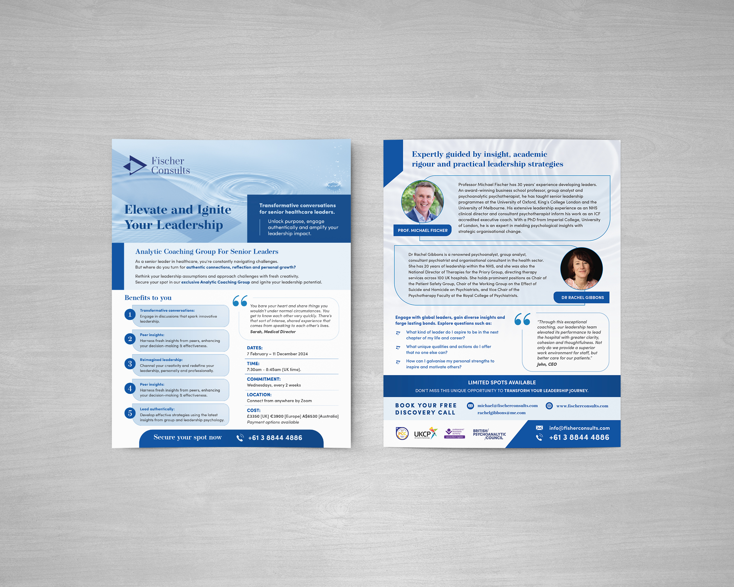 Flyer Design by georgy55ke for Fischer Consults | Design #31351950