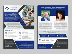 Flyer Design by ecorokerz for Fischer Consults | Design: #31308180