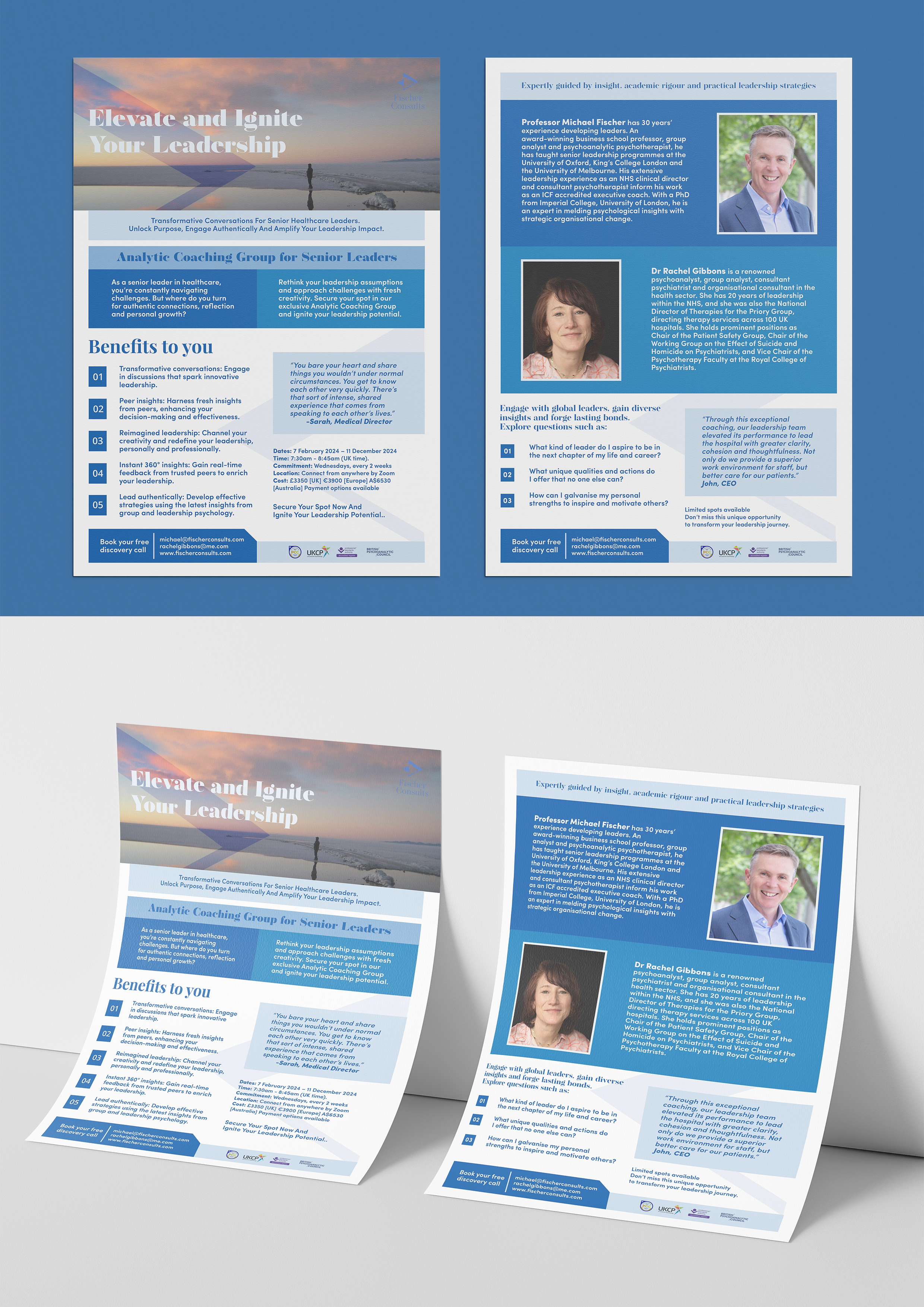 Flyer Design by Kreativerse for Fischer Consults | Design #31351016