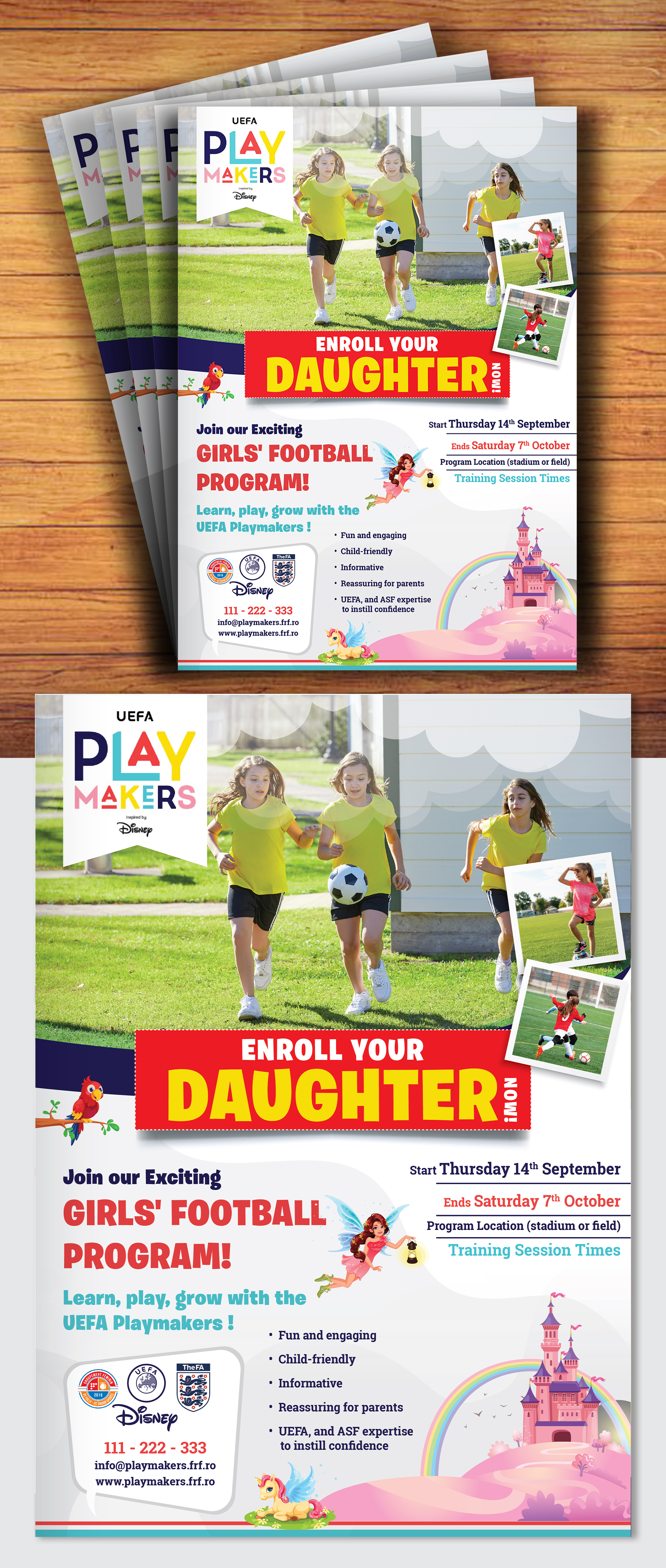 Flyer Design by creativemood438 for FC Fully | Design #31316327