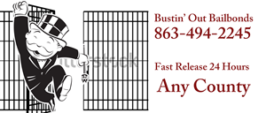 Signage Design by King Cozy for Bustin’ Out Bailbonds  | Design: #31349016