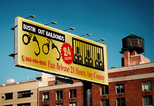 Signage Design by Aaminulbd for Bustin’ Out Bailbonds  | Design: #31350079
