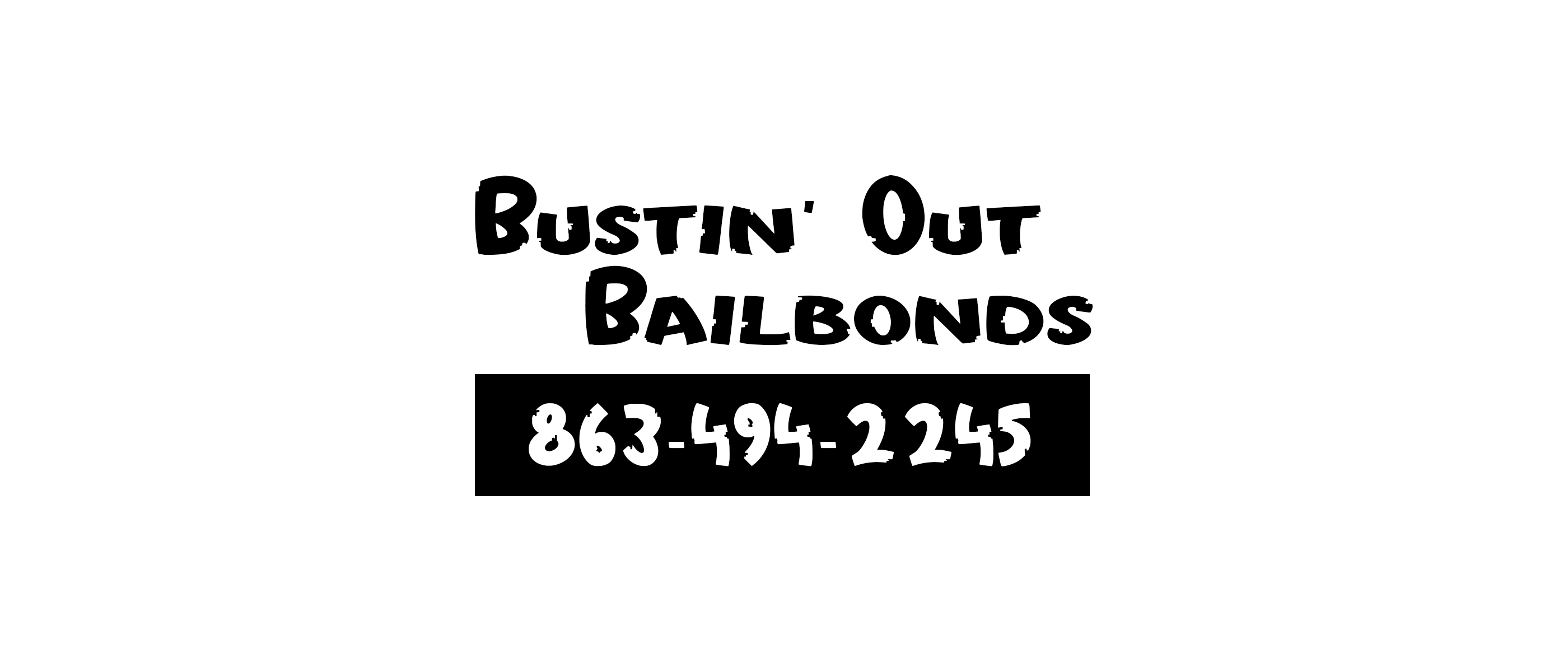 Schilder-Design von ed_scenery für Bustin’ Out Bailbonds  | Design #31349872