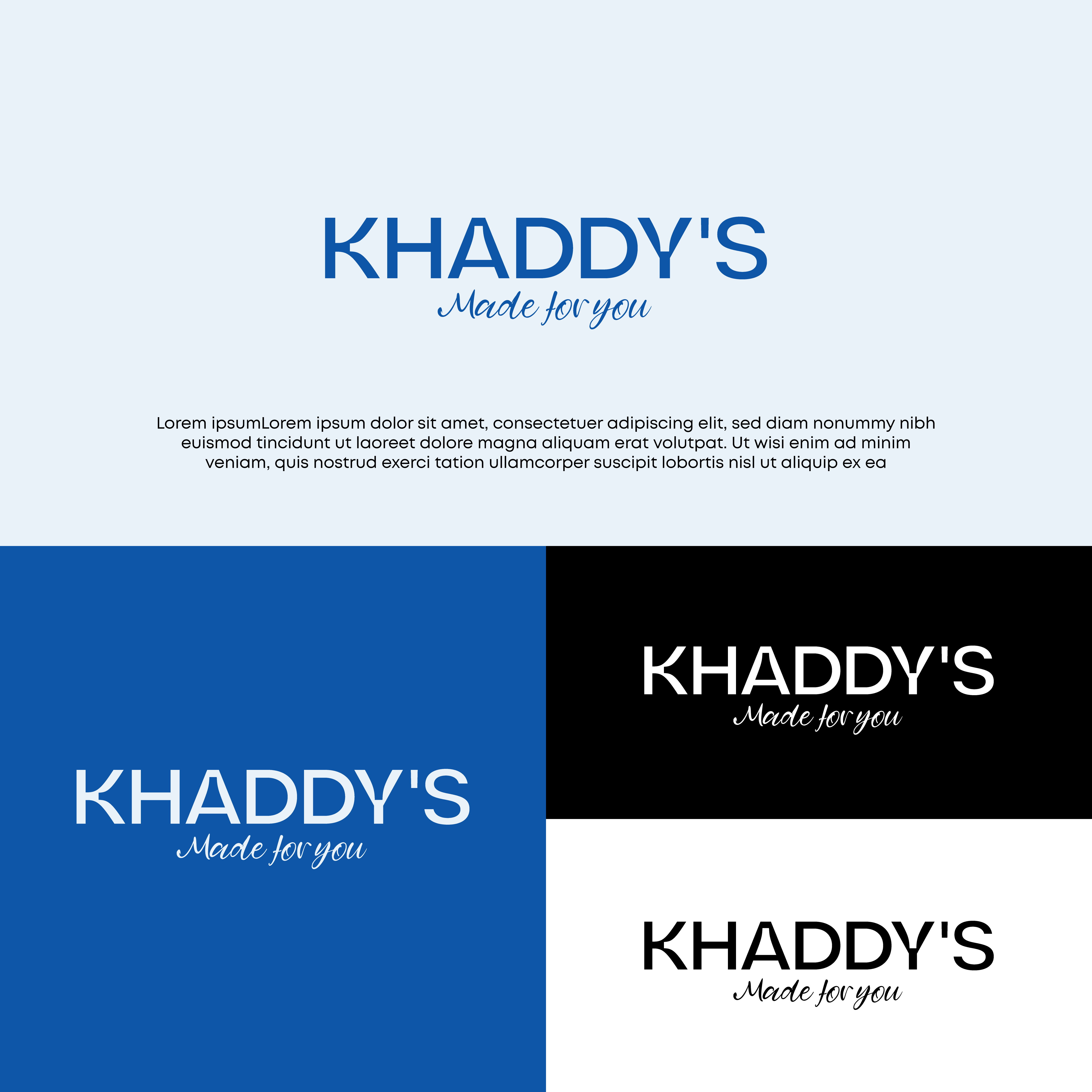Diseño de Logo por Adnan Bhatti para KHADDY'S  | Diseño #31309934