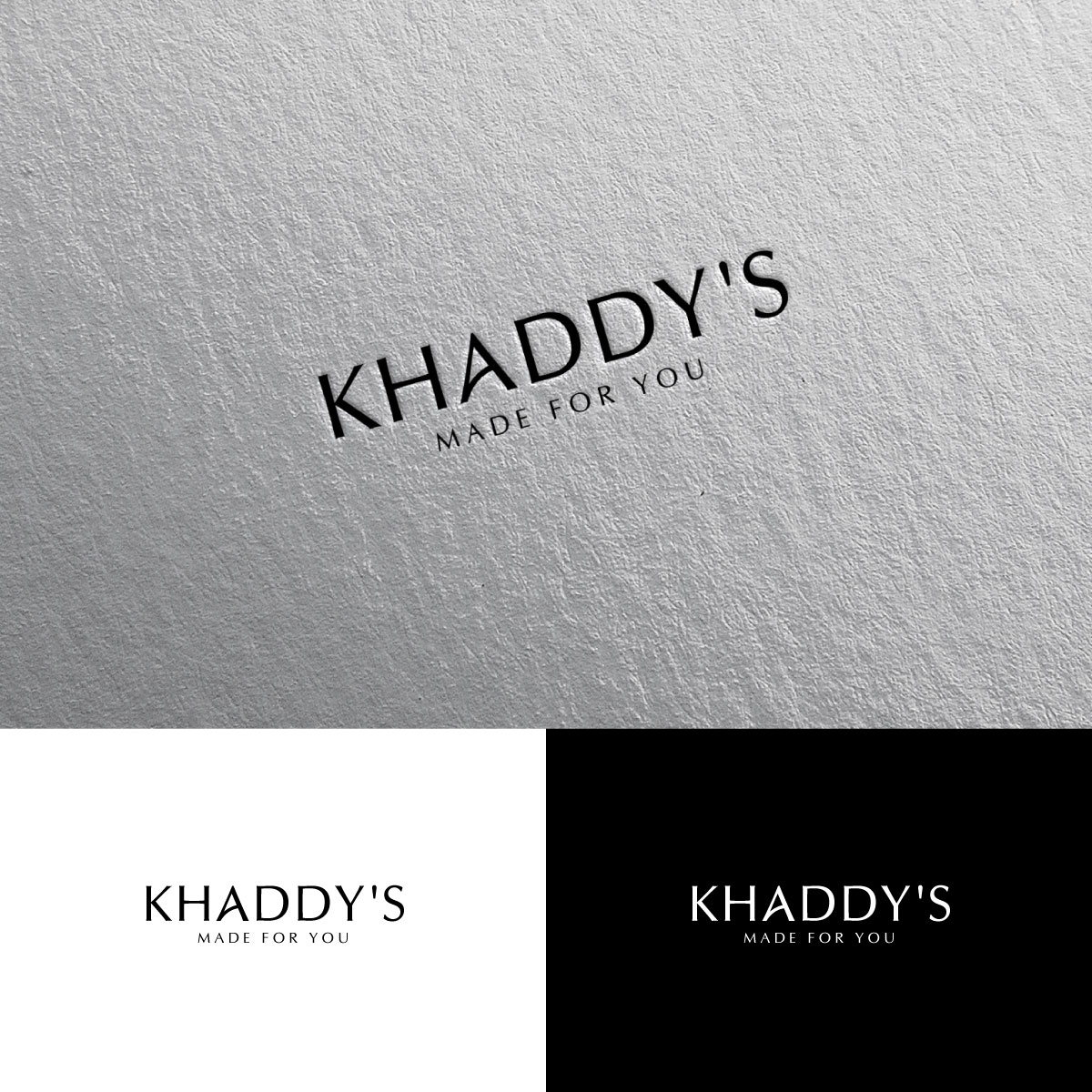 Logo Design by chris Ray for KHADDY'S  | Design #31305100
