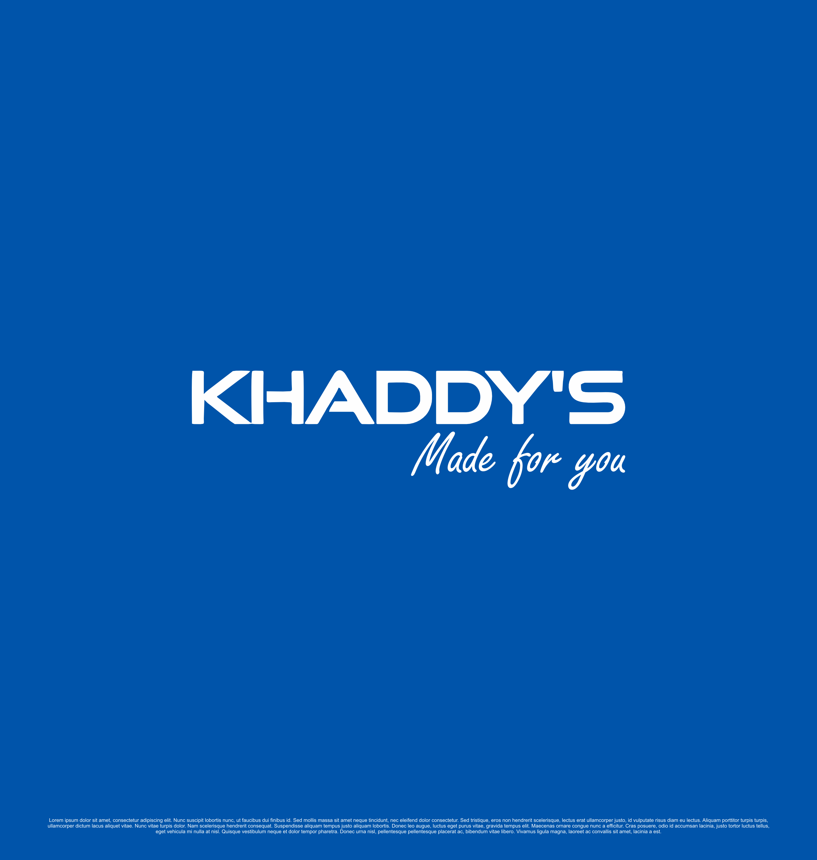 Logo Design by saesean for KHADDY'S  | Design #31306720