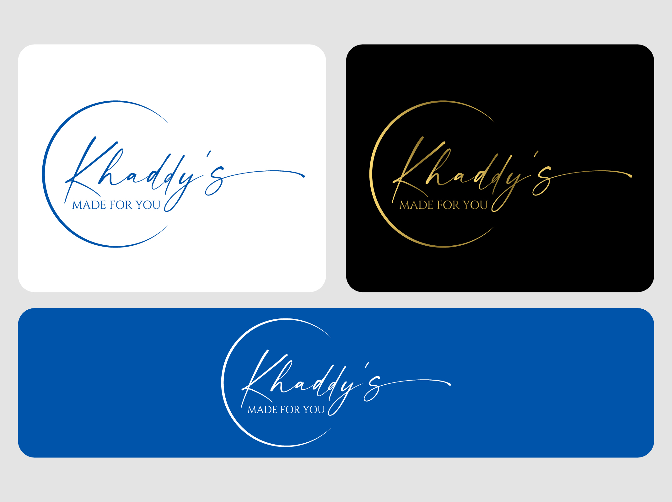 Logo-Design von Graphic Mama für KHADDY'S  | Design #31306751