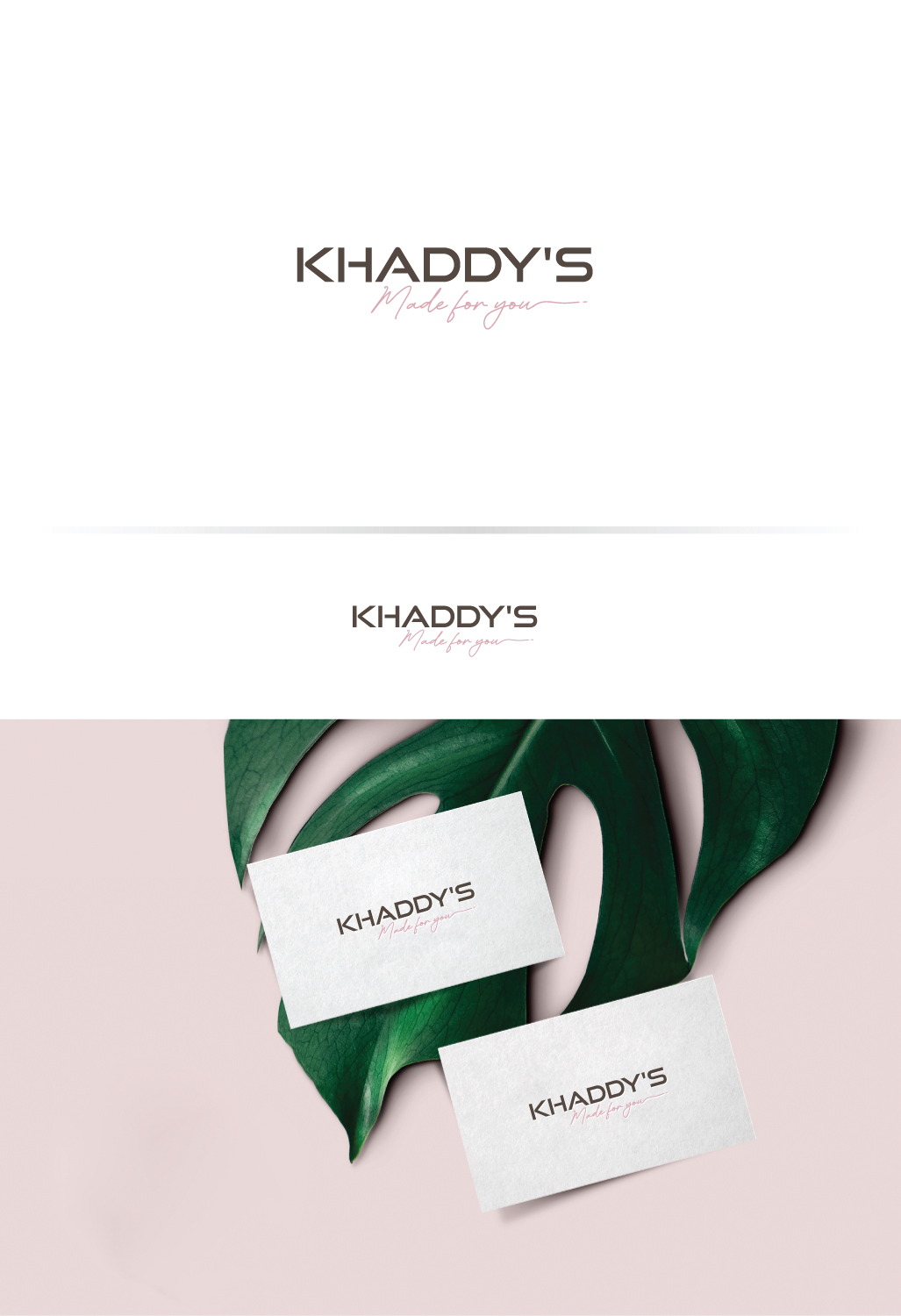 Logo Design by step forward 2 for KHADDY'S  | Design #31305409