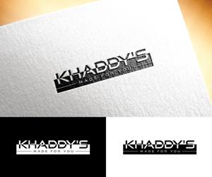 Logo Design by step forward 2 for KHADDY'S  | Design: #31305442