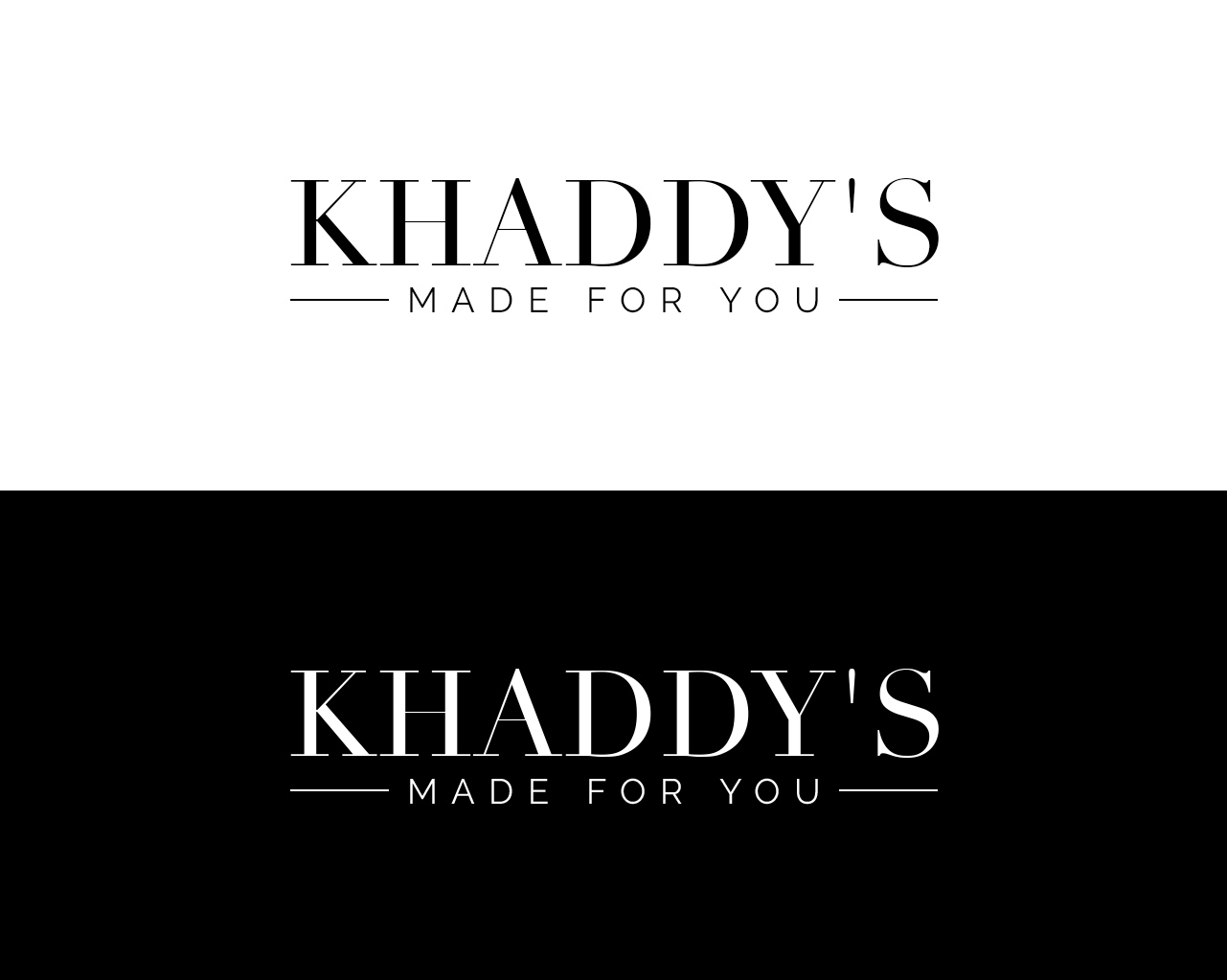 Logo-Design von Soonia für KHADDY'S  | Design #31327117
