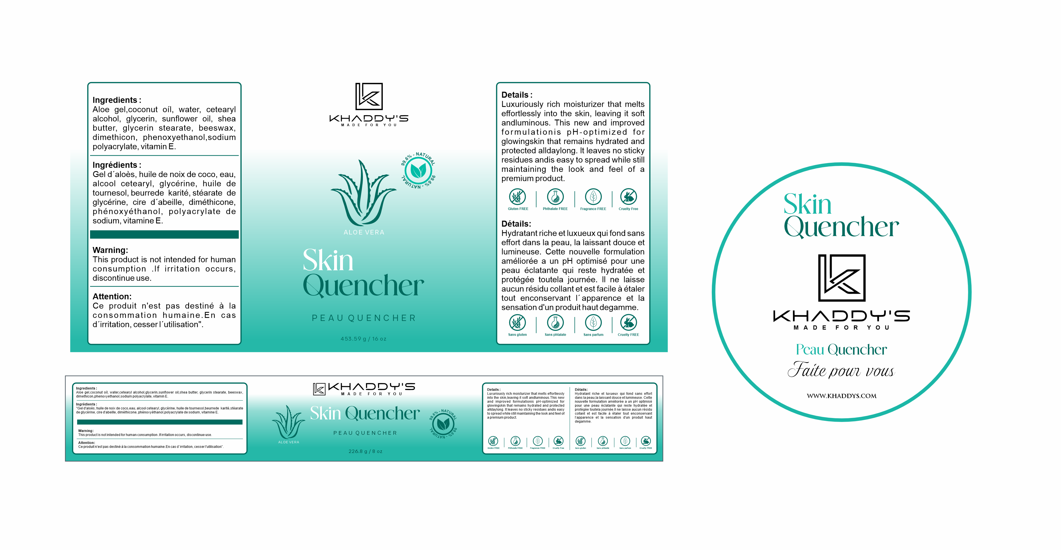 Label Design by Jose Loaiza for KHADDY'S  | Design #31389341