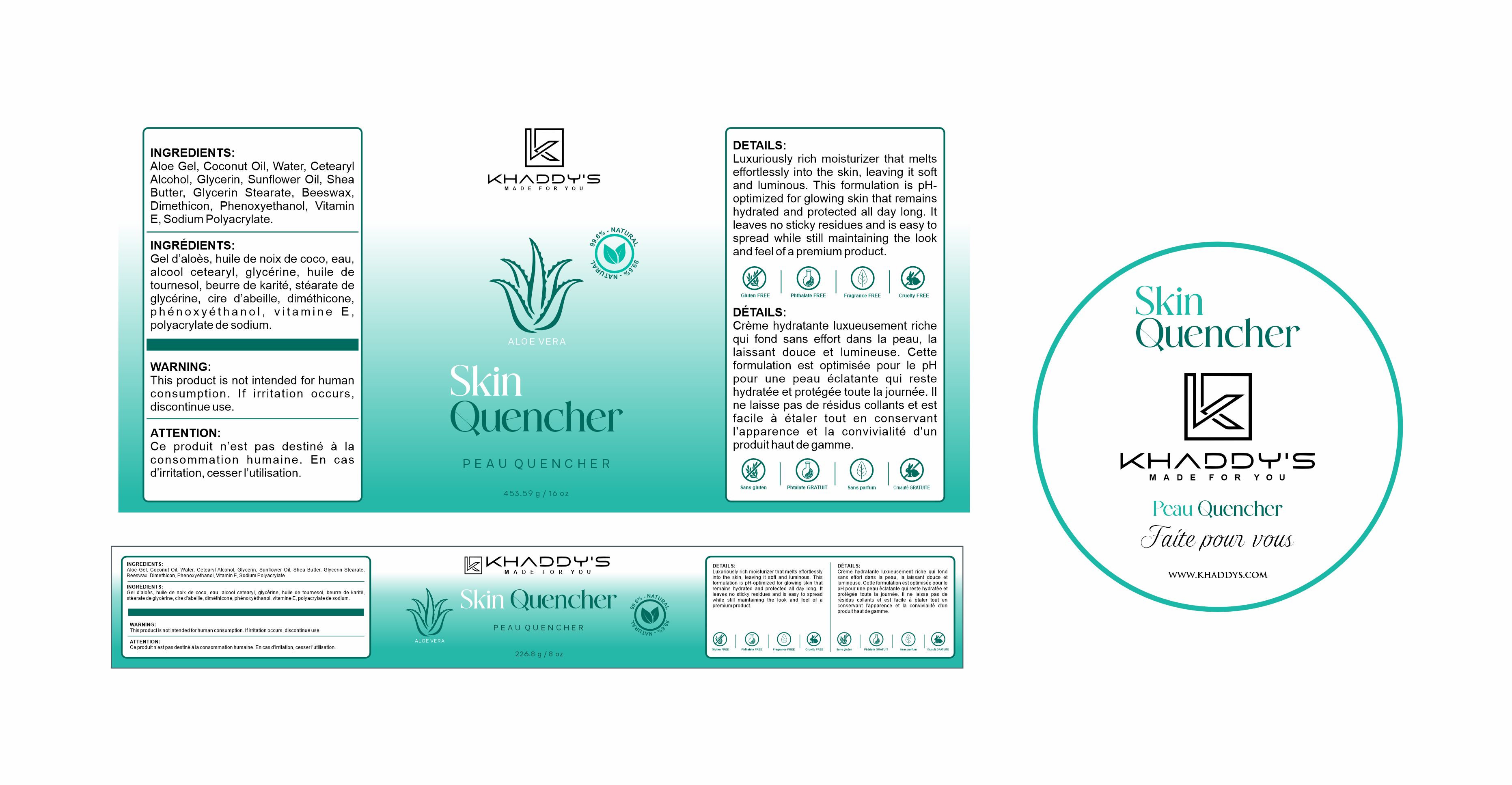 Label Design by Jose Loaiza for KHADDY'S  | Design #31420789