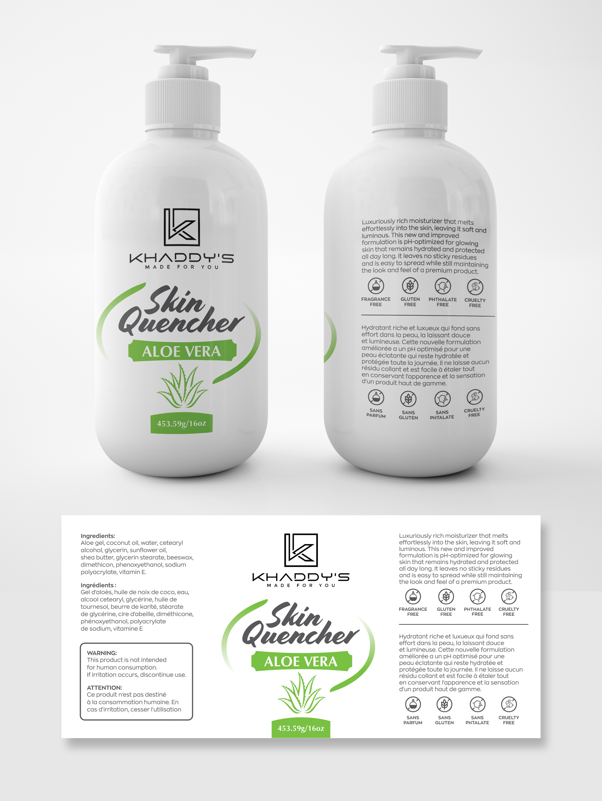 Label Design by Dzhafir for KHADDY'S  | Design #31355155