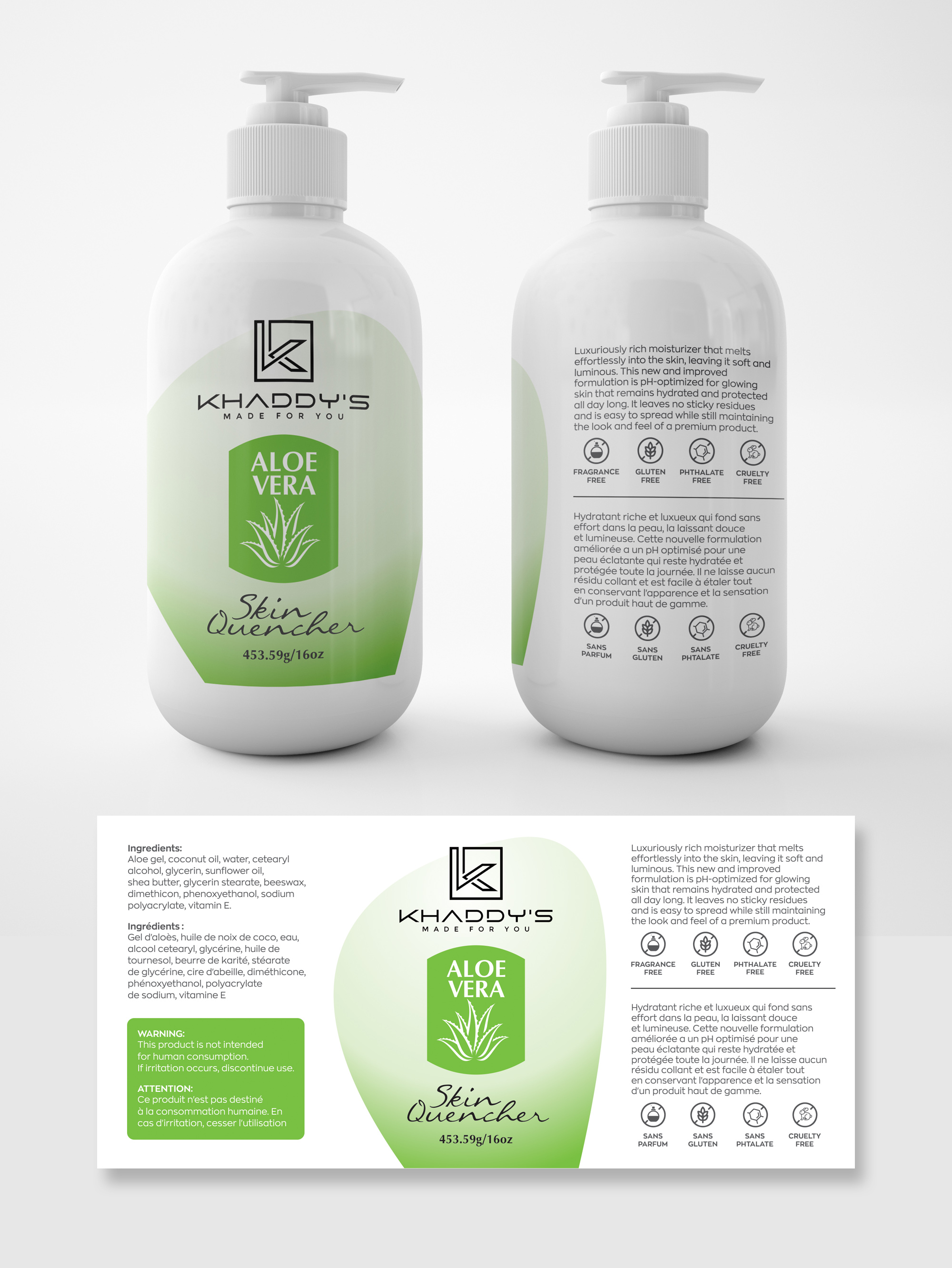 Label Design by Dzhafir for KHADDY'S  | Design #31355156