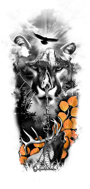 Diseño de Tatuaje por ioio para este proyecto | Diseño: #31323166