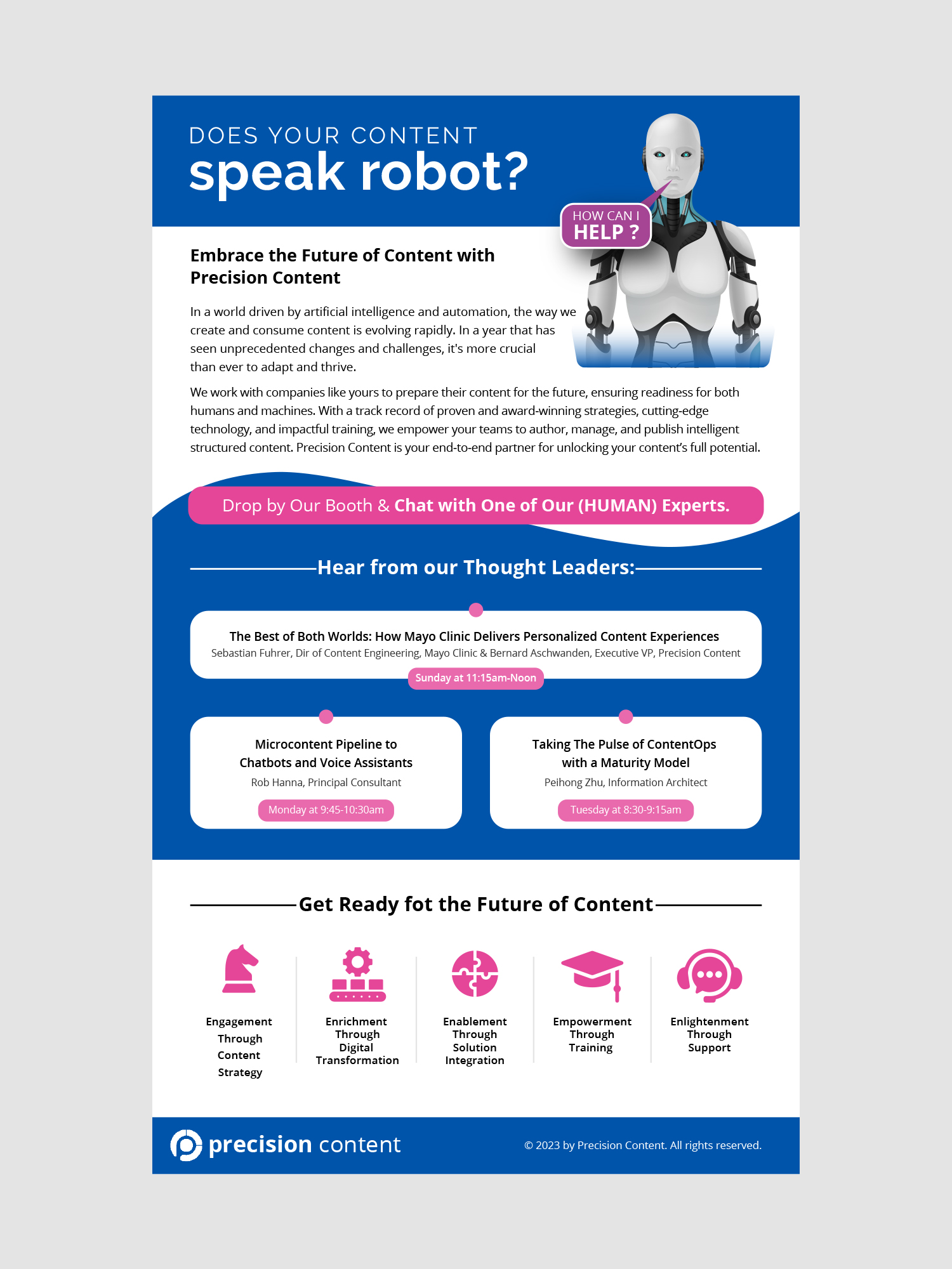 Flyer Design by Sagar06 for Precision Content Authoring Solutions | Design #31313714