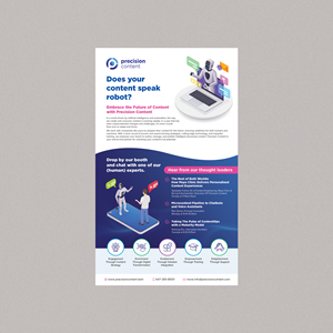 Diseño de Flyer por Stan$oul para Precision Content Authoring Solutions | Diseño #31305220