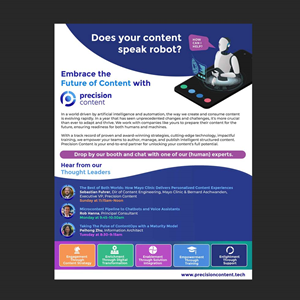 Flyer Design by DA. for Precision Content Authoring Solutions | Design: #31306469