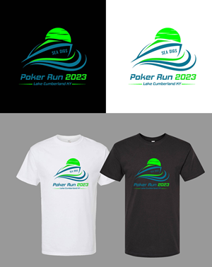 Boating Life t-shirt with text