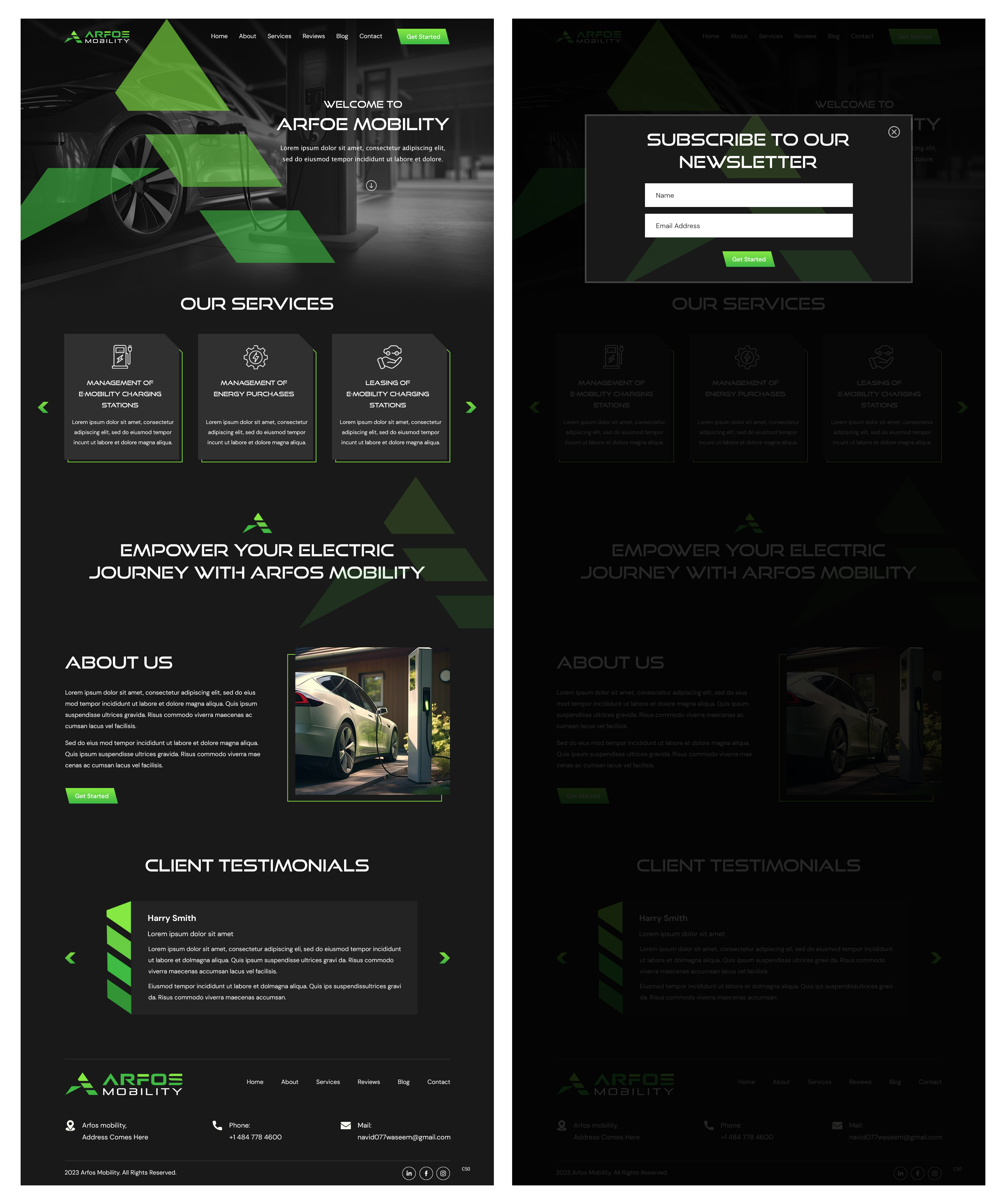 Web-Design von pb für Arfos Group | Design #31317670