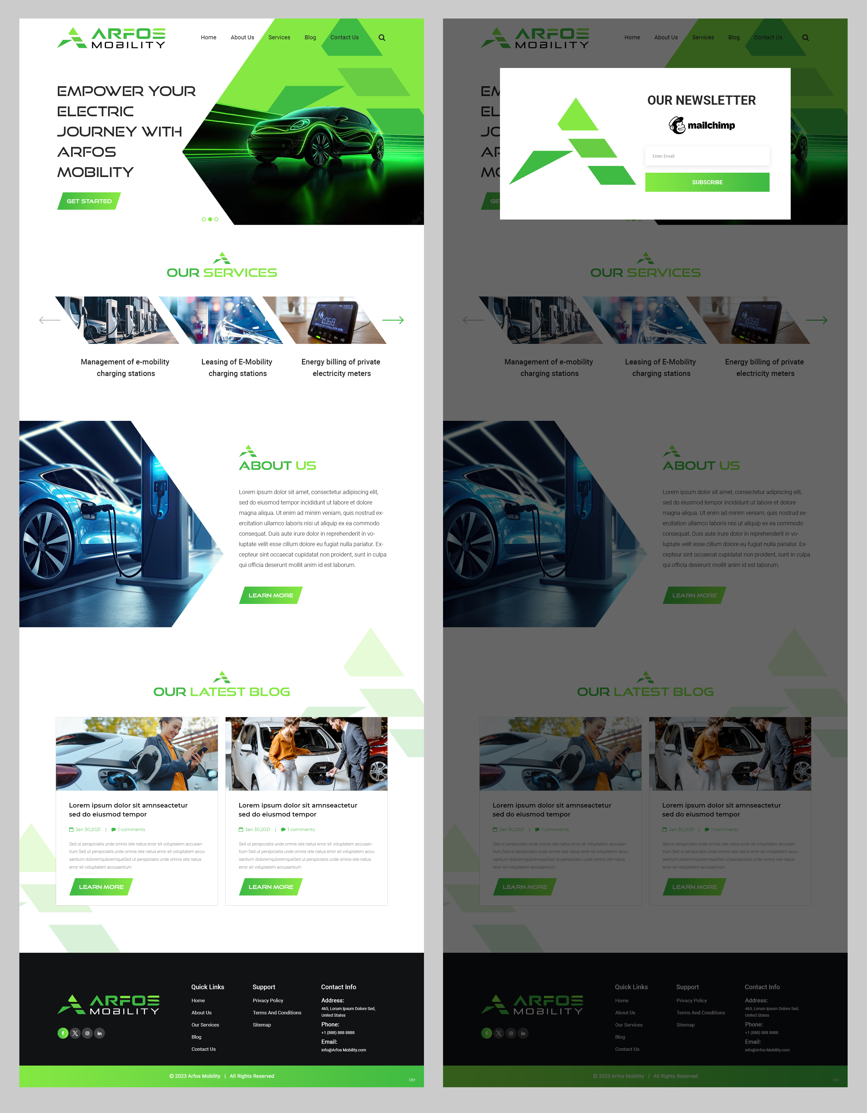 Web-Design von pb für Arfos Group | Design #31317671