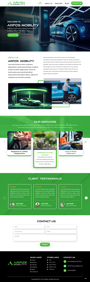 Web Design by pb for Arfos Group | Design: #31317677