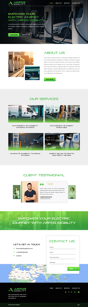 Web Design by pb for Arfos Group | Design: #31317681
