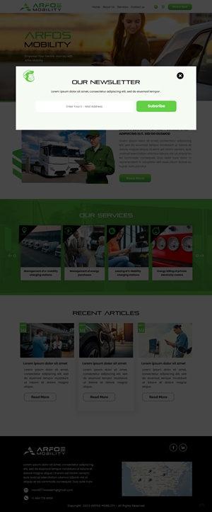 Web Design by pb for Arfos Group | Design: #31324264