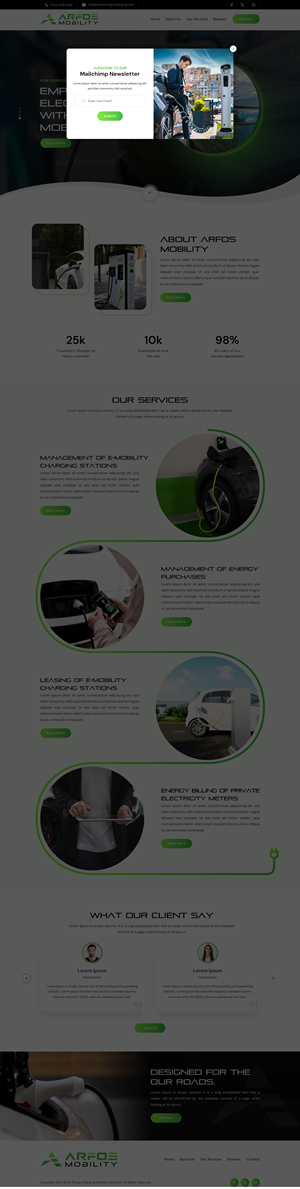 Web Design by Sbss for Arfos Group | Design: #31316149