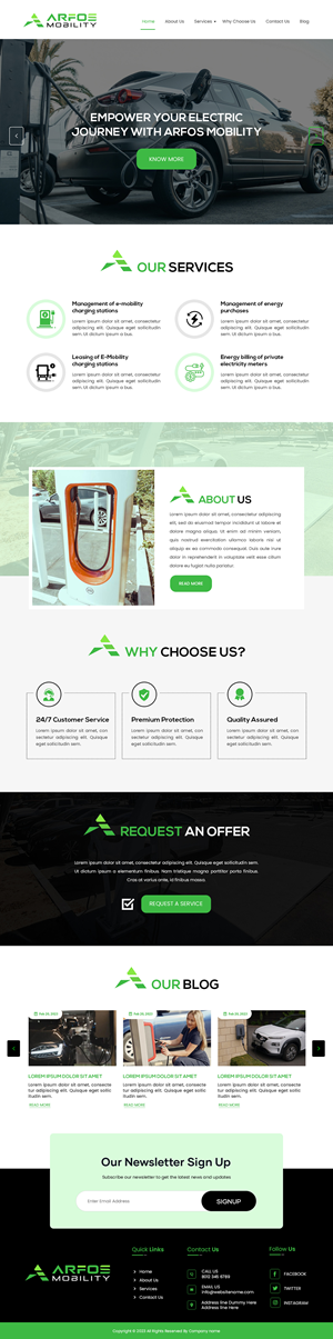 Web Design by Creations Box 2015 for Arfos Group | Design #31354822