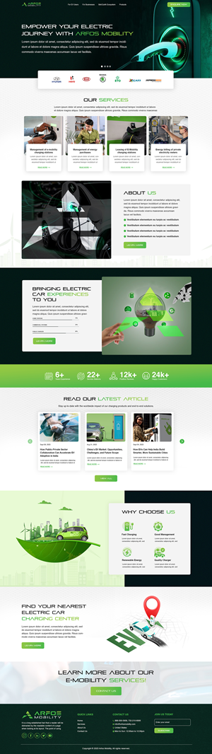 Web Design by creative.bugs for Arfos Group | Design: #31321901