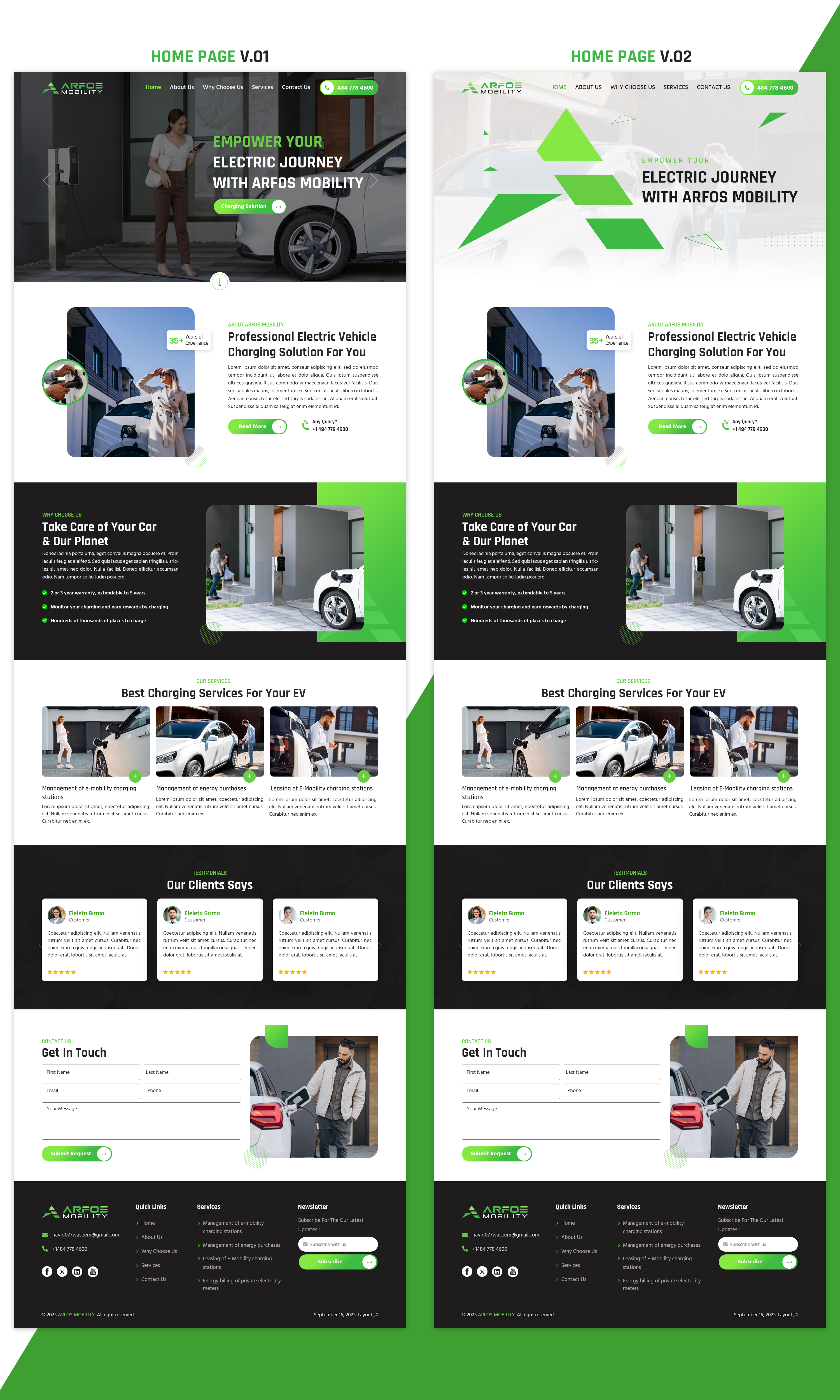 Web Design by sai.designer87 for Arfos Group | Design #31329668