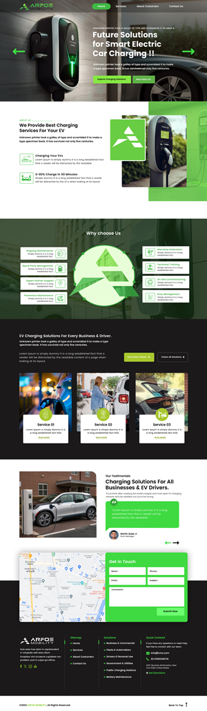 Web Design by sai.designer87 for Arfos Group | Design: #31339265